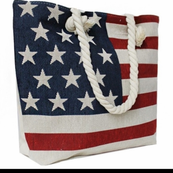 Handbags - American Flag Tote
